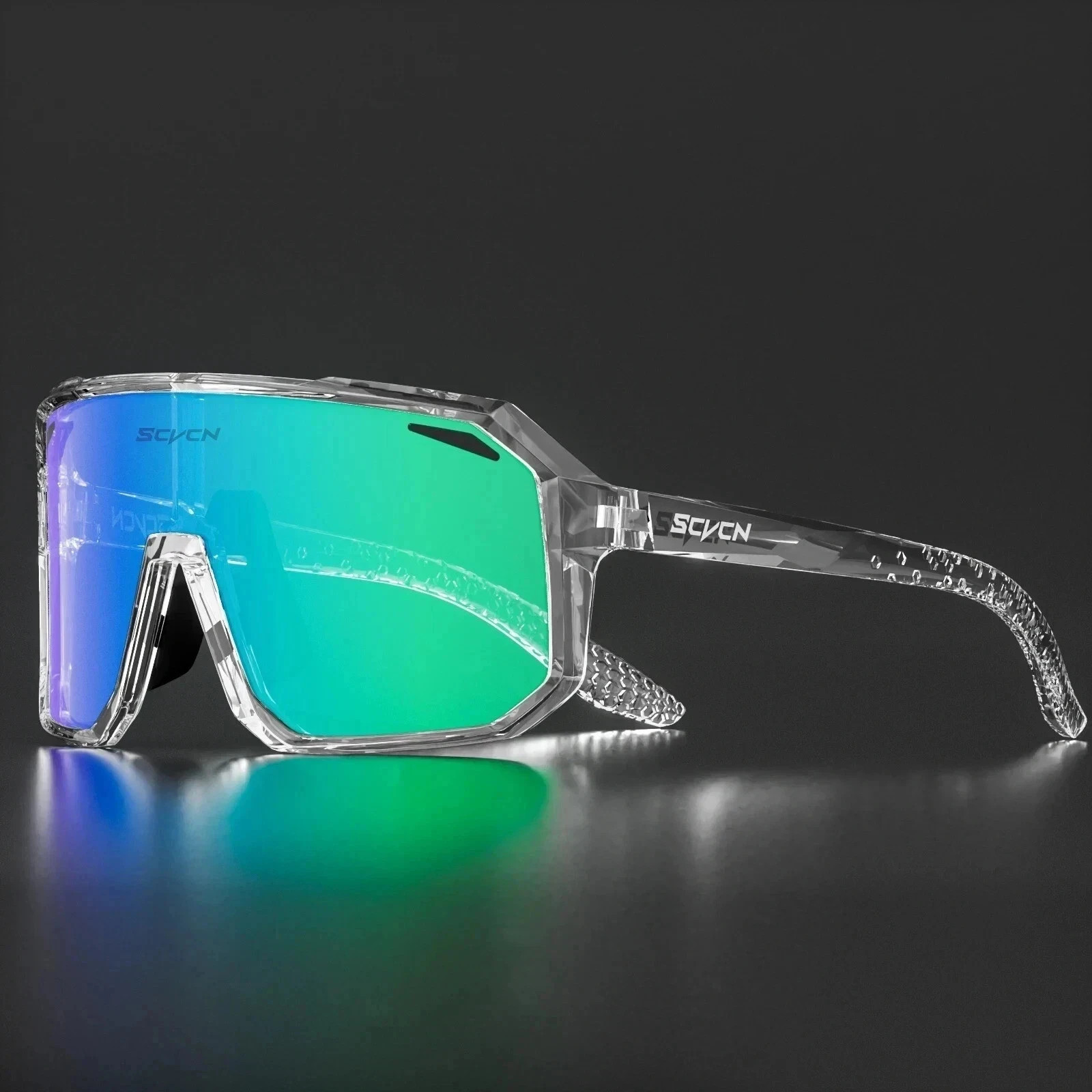 Cycling Sports Sunglasses UV400 MTB Bicycle Riding Outdoor Wrap Glasses Unisex